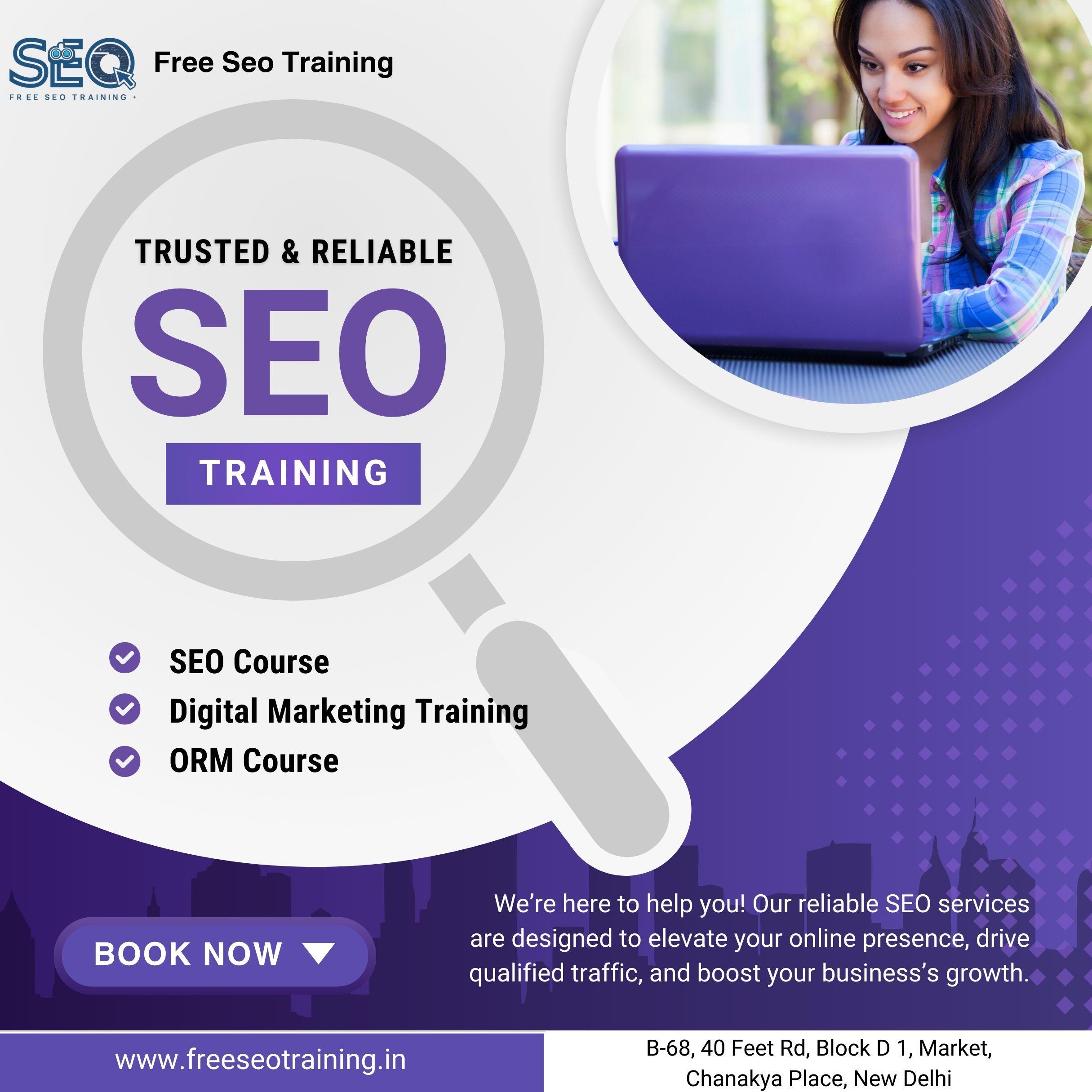 Seo Training Free Mayur Vihar